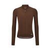 Unisex dres s dlhým rukávom SANTINI RTR Chocolate - 3XS (Veľkosť XXXS)